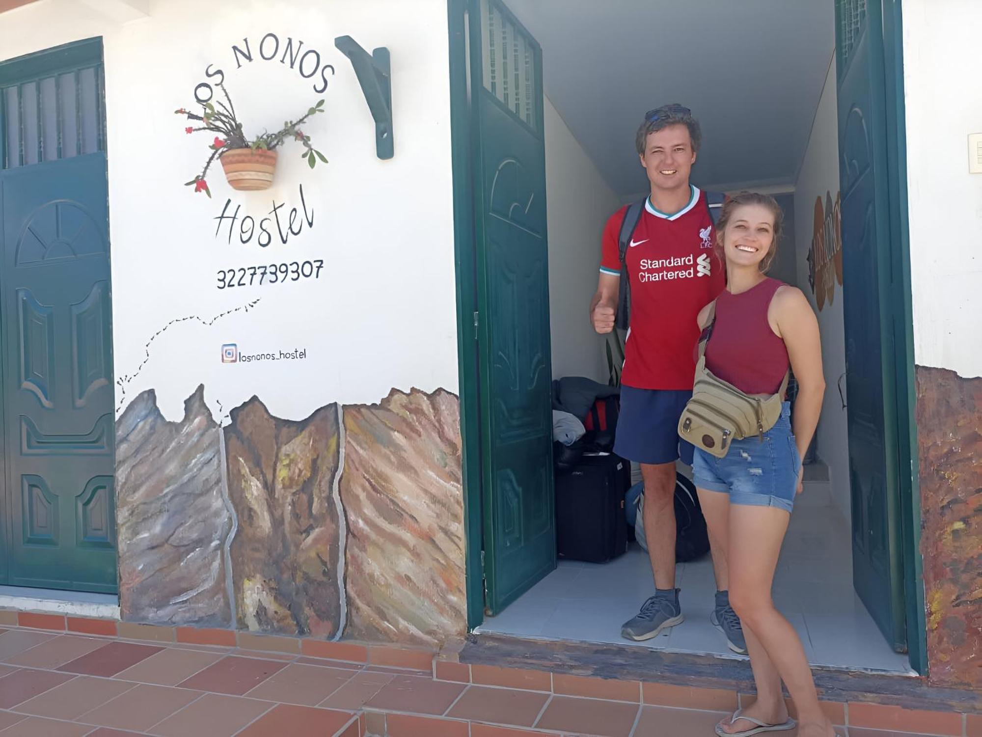 Los Nonos Hostel Guadalupe Dış mekan fotoğraf